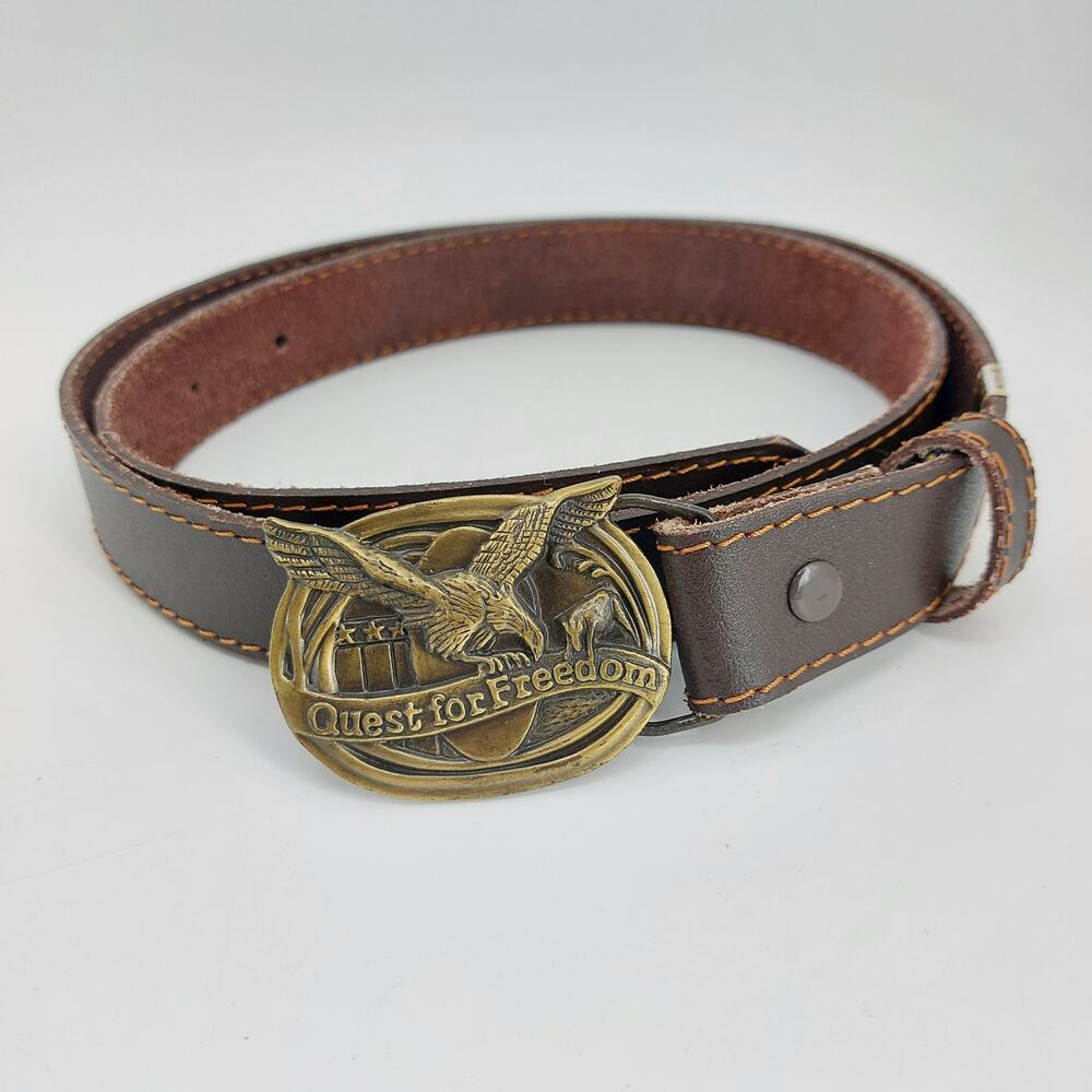 Brown Leather Belt